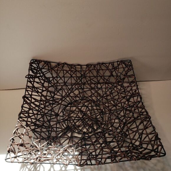 Metal Artsy Basket  - Picture 2 of 9